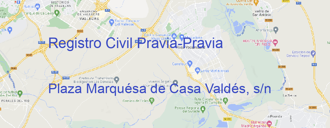 Oficina Registro Civil Pravia Pravia